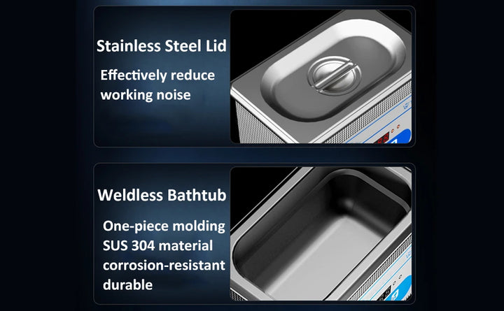 800ml Ultrasonic Cleaner 40kHz Ultra Sonic Cleaner with Timer Ultrasonic Jewelry Cleaner Ultrasonic Cleaning Machine