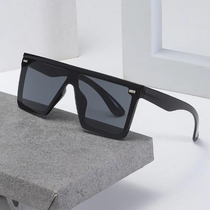 KLASSNUM One Piece Square Sunglasses Men Women Sports Driving Sunglasses Oversized Frame Luxury Brand Disigner 2025 Sun Glasses