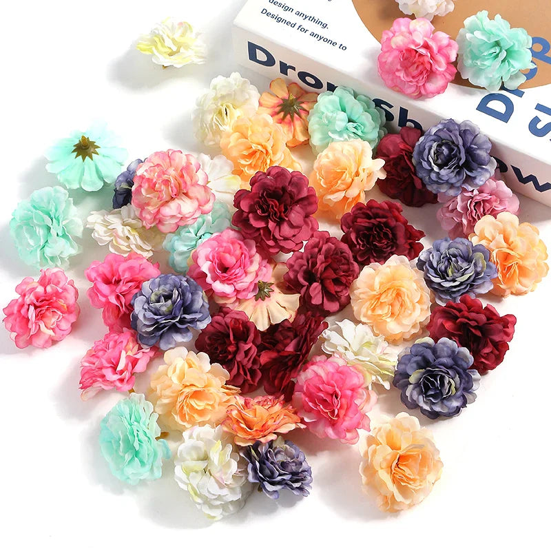 Artificial Rose Flower Heads