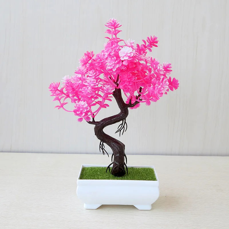 Artificial Potted Bonsai Tree Decor