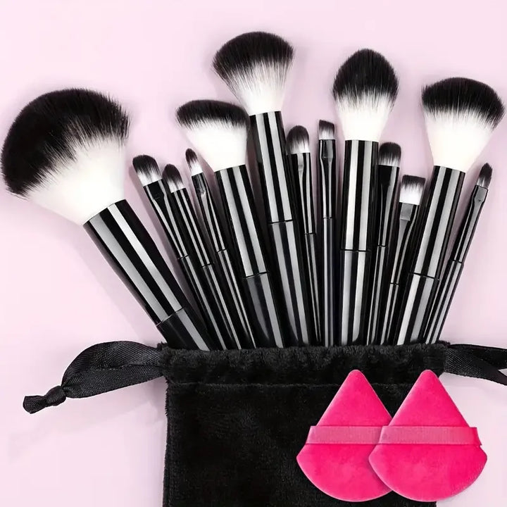 13PCS Fluffy Makeup Brush Set