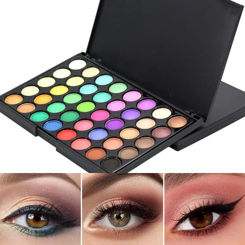 40-Color Earth Tone Eyeshadow