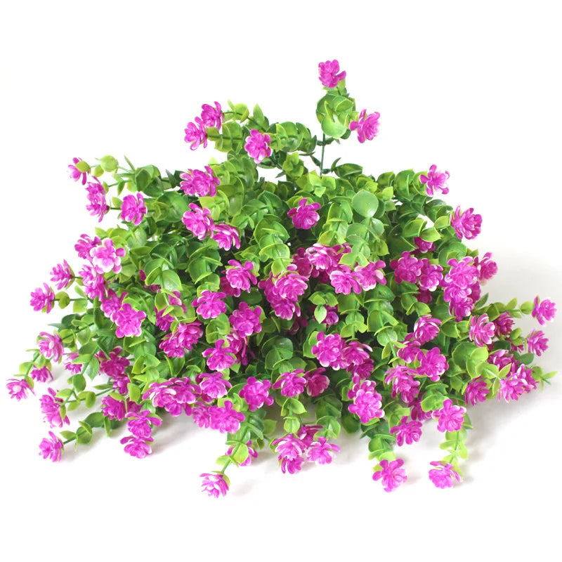 UV-Resistant Artificial Flower Shrubs