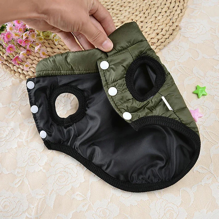 Reversible Winter Dog Coat