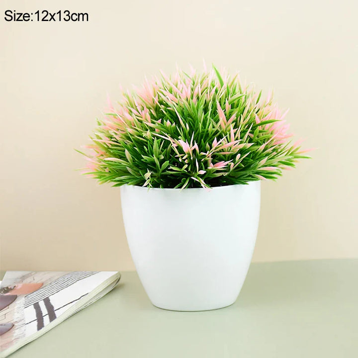 Artificial Potted Green Bonsai Tree