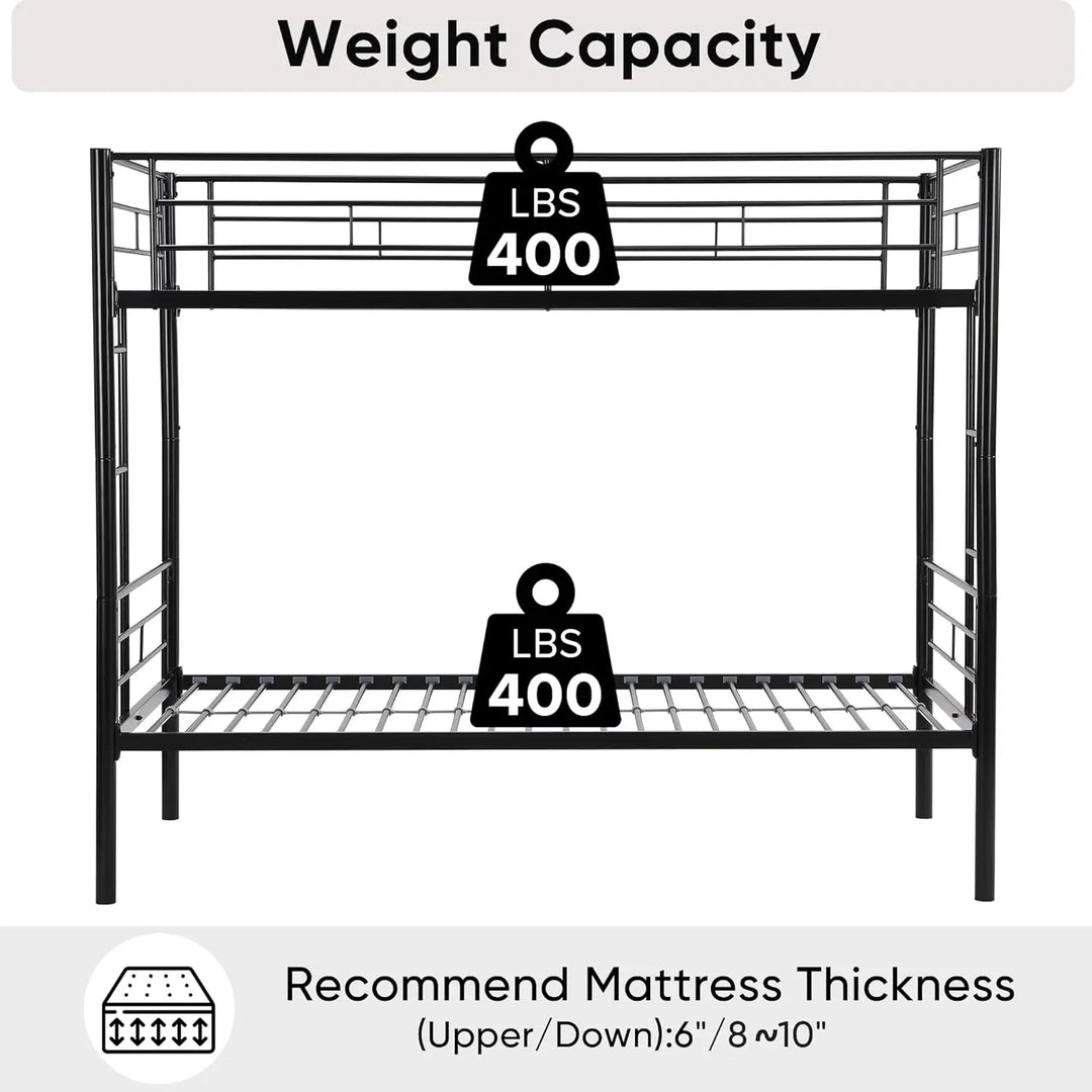 Twin Metal Bunk Bed Frame