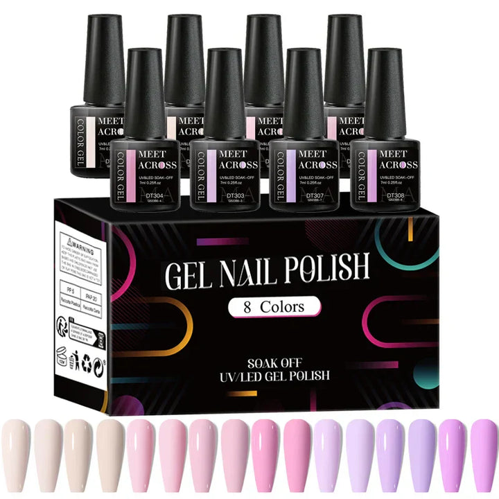 Fluorescent Summer Gel Set
