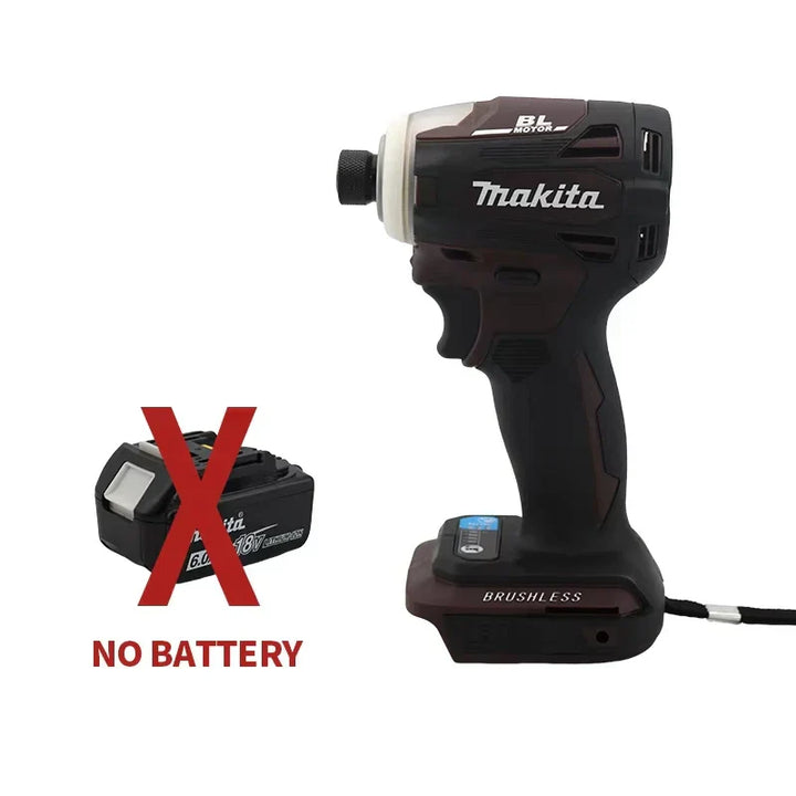 Makita DTD172 18V Cordless Impact Screwdriver Brushless Electric Impact Drill Rechargeable Wood/olt/T-Mode Power Tools