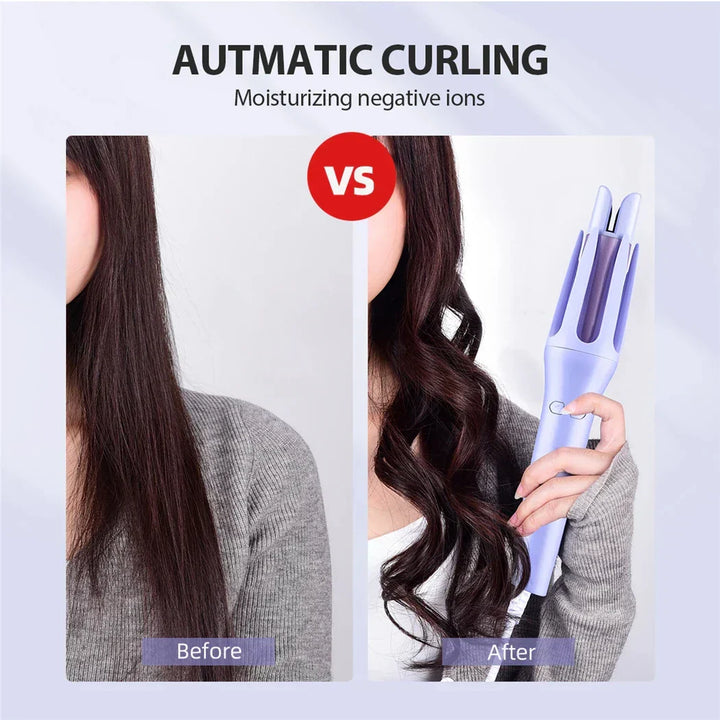 Tinsol 2-in-1 Automatic Hair Curler