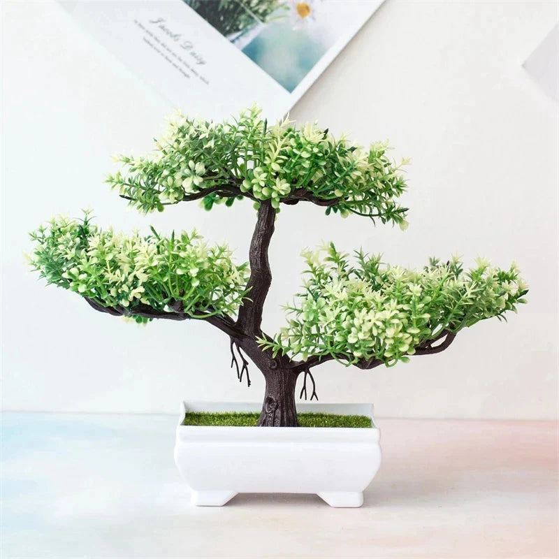 Artificial Bonsai Tree Potted Ornament
