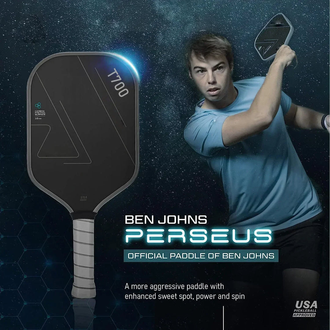 USAPA T700 Raw Carbon Fiber Pickleball Paddle