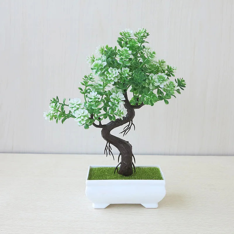 Artificial Potted Bonsai Tree Decor