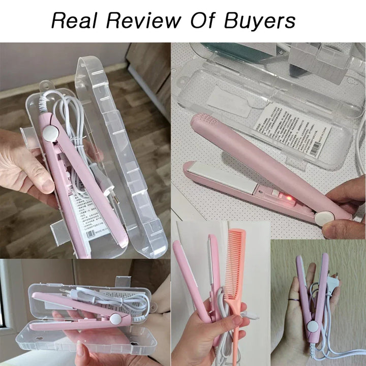 Pink Ceramic Hair Straightener