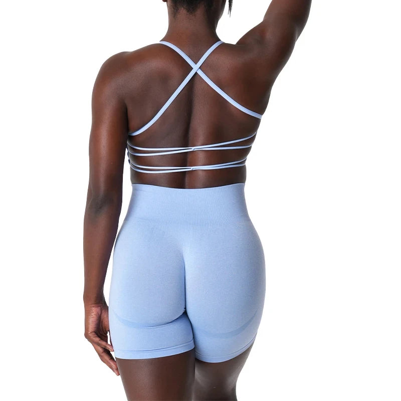 New Invincible Seamless Bra Spandex  Woman Fitness Elastic Breathable Breast Enhancement Leisure Sports Underwear