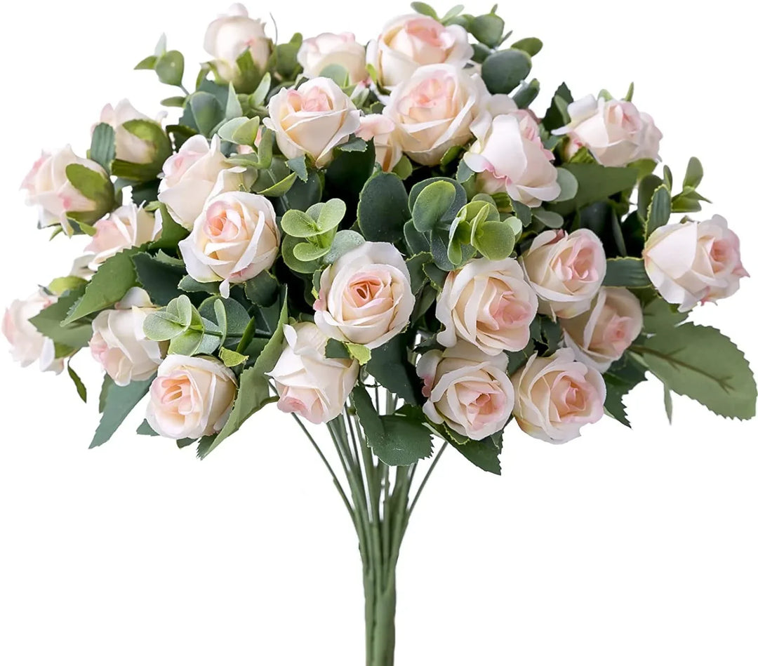 Artificial Silk Rose & Peony Bouquet