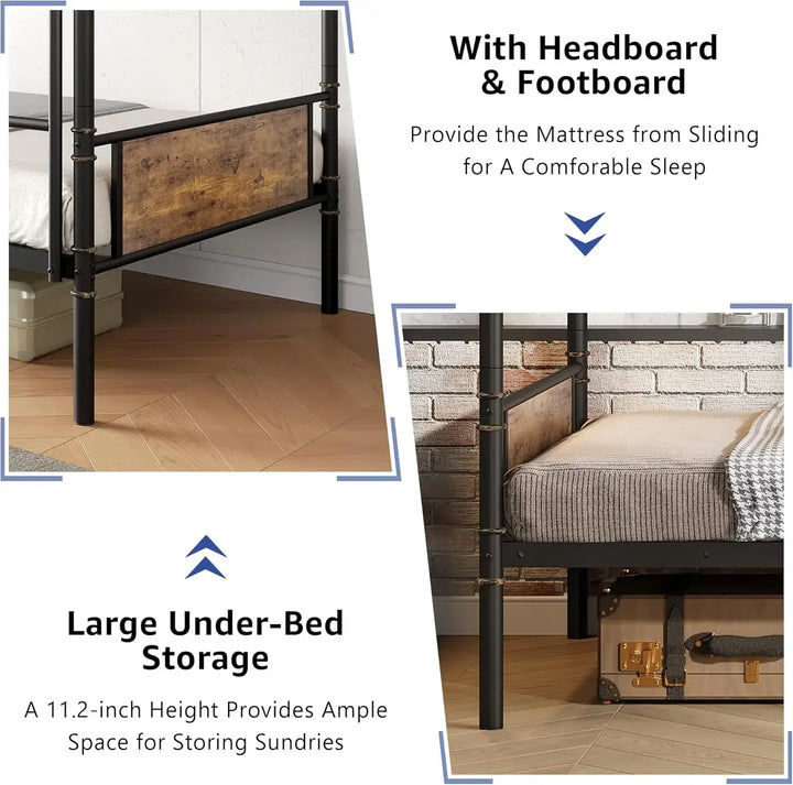 Twin Over Twin Bunk Bed
