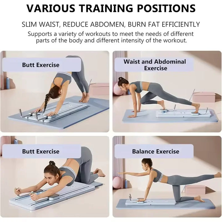 Multifunctional Fitness Plate Abdominal Board Push up Board automatic rebound abdominal muscle curling, Home Fitness Shape