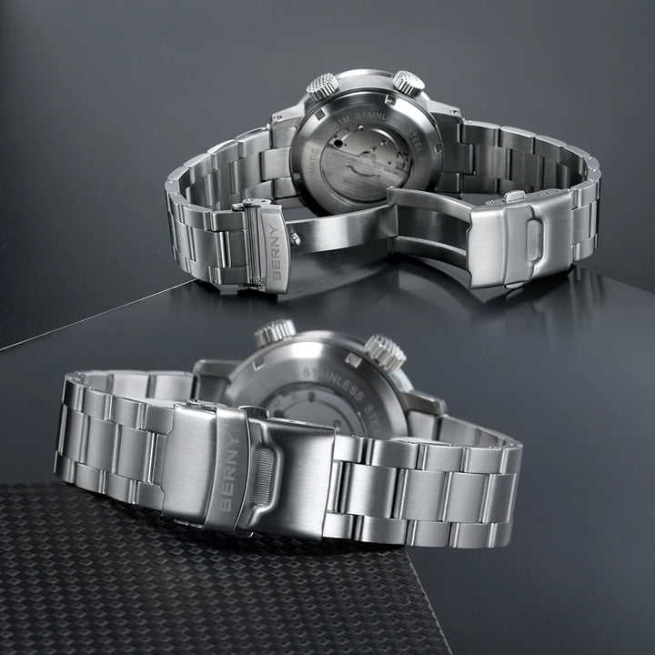 20Bar Diver Automatic Watch For Men Miyota 8205 Super Luminous Sapphire Swim Sport Mechanical Automatic Self Winding Wristwatch