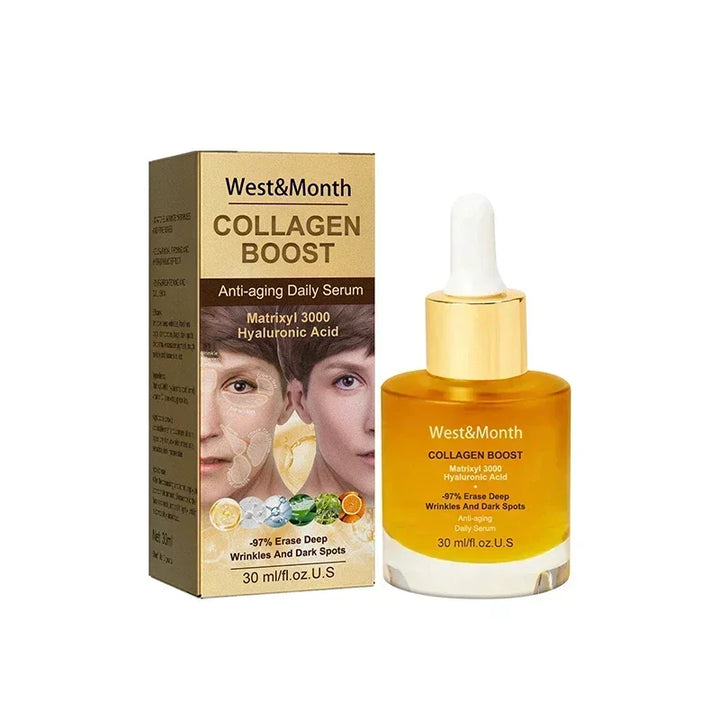 30ml Facial Collagen Serum Whitening Moisturising Fade Fine Lines Anti Wrinkle Anti Ageing Rejuvenate Your Face Cosmetics