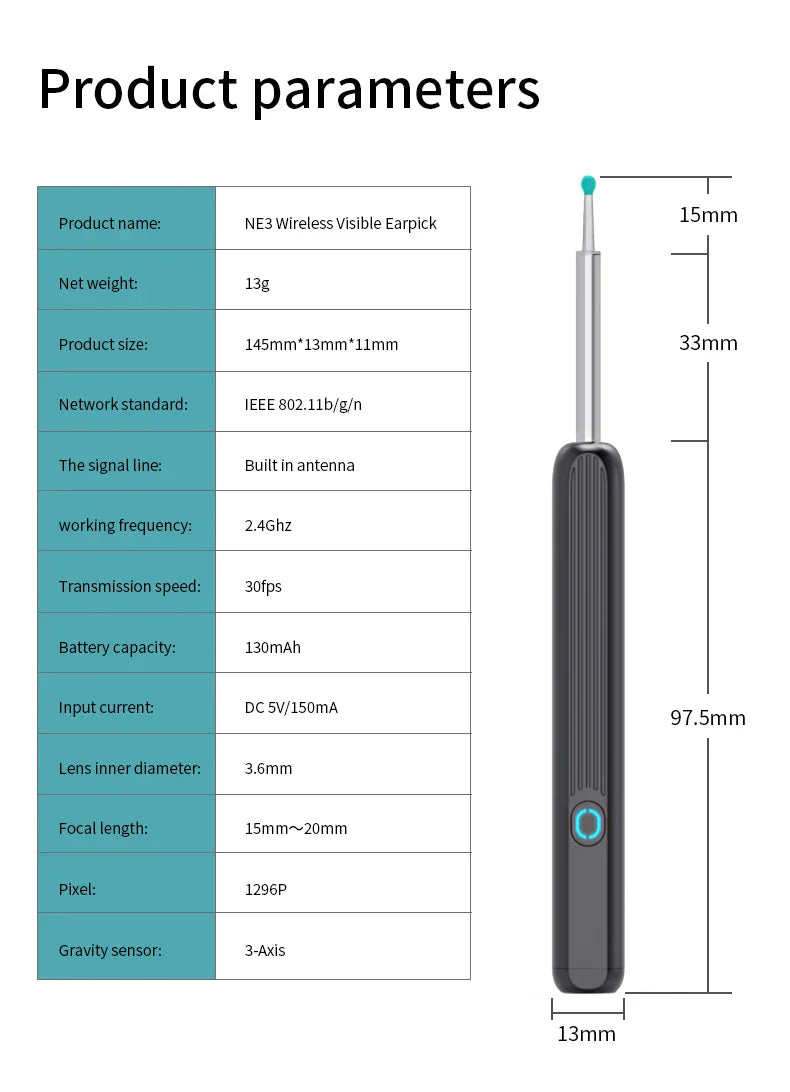 Smart HD Visual Ear Cleaner