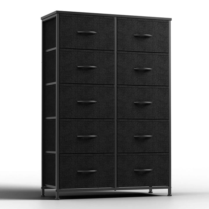 JHK Table with 10 Fabric Drawers