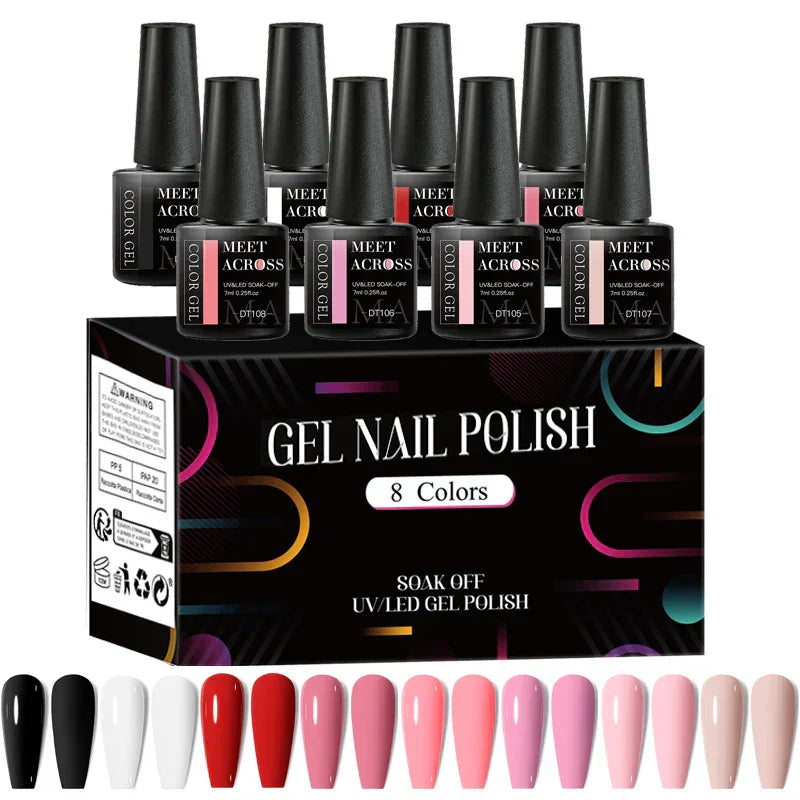 Fluorescent Summer Gel Set