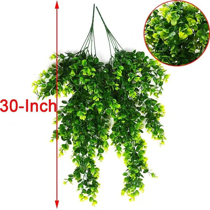 Artificial Rattan Eucalyptus Hanging Vine