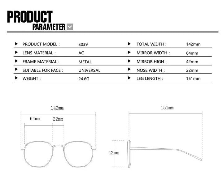Rimless Sqaure Sunglasses F Letter Rectangle Shades For Men Women Trendy Driving Frameless Casual Eyewear UV400 Oculos Del Sol
