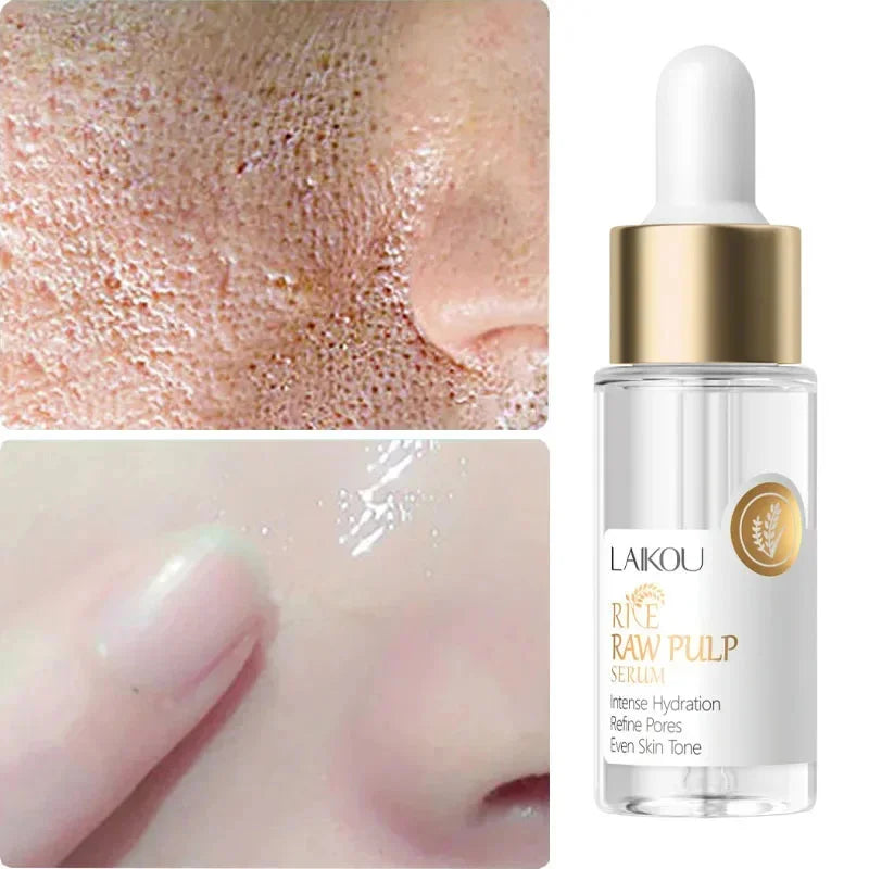Pore Shrinking Facial Serum Repairing Acne Pit Tighten Large Pores Cream Moisturize Rejuvenation Skin Brighten Whitening Product
