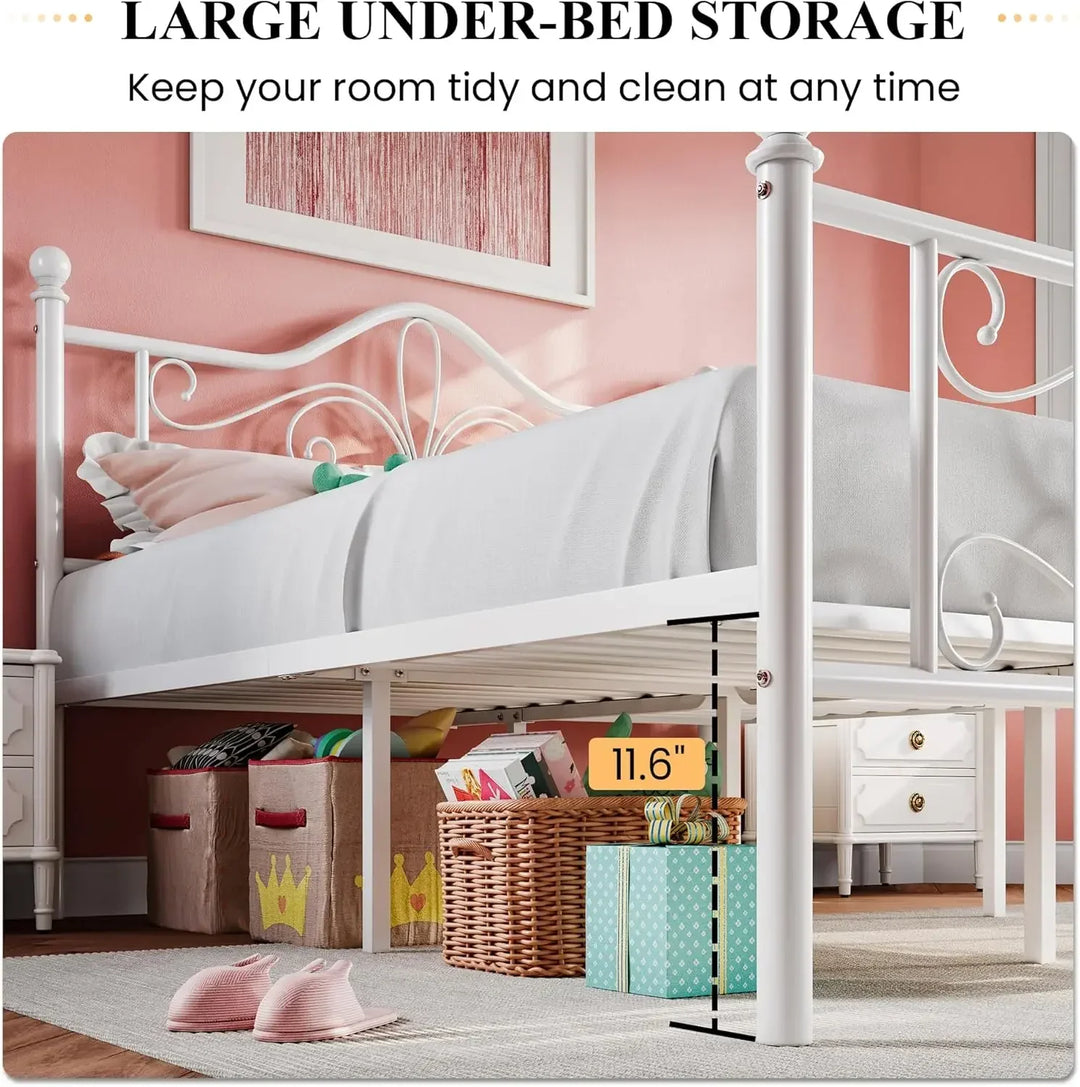 Twin Metal Bed Frame Kids