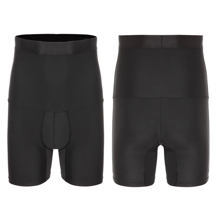 Men Body Shaper Tummy Control Shorts Shapewear Belly Girdle Boxer Briefs High Waisted Slimming Underwear Leg Compression Panties