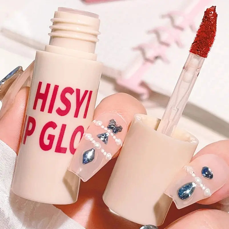6-Color Matte Velvet Lip Glaze