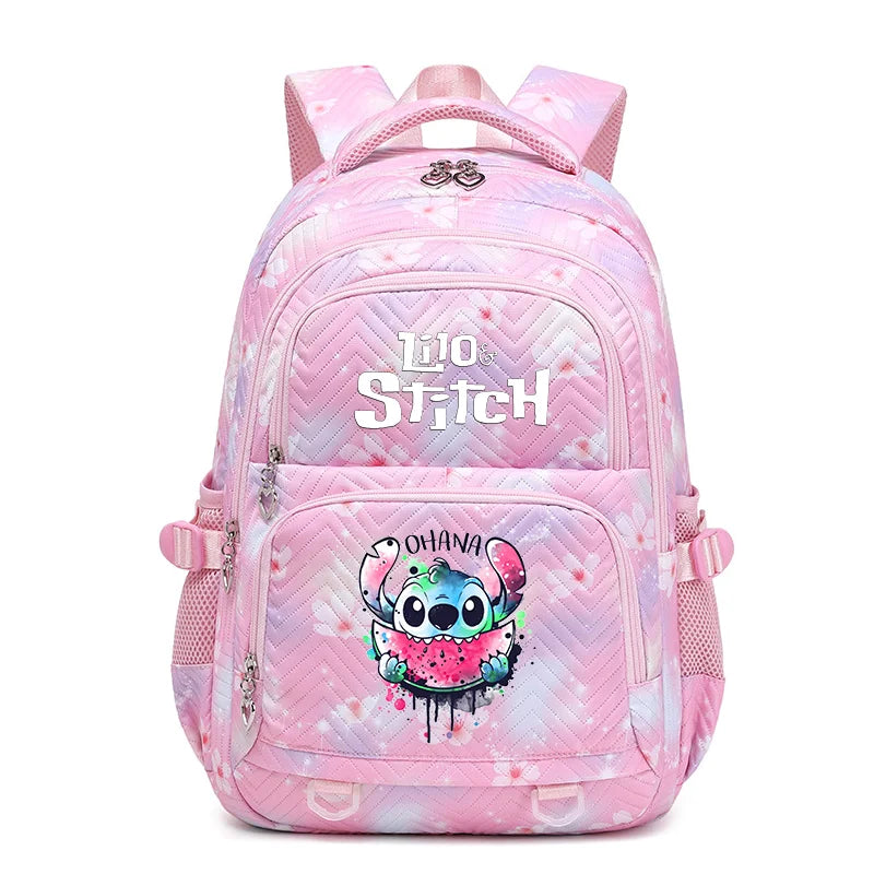Lilo Stitch Waterproof Women Backpack Female Travel Bag Backpacks Schoolbag for Teenage Girls Bookbag Mochila