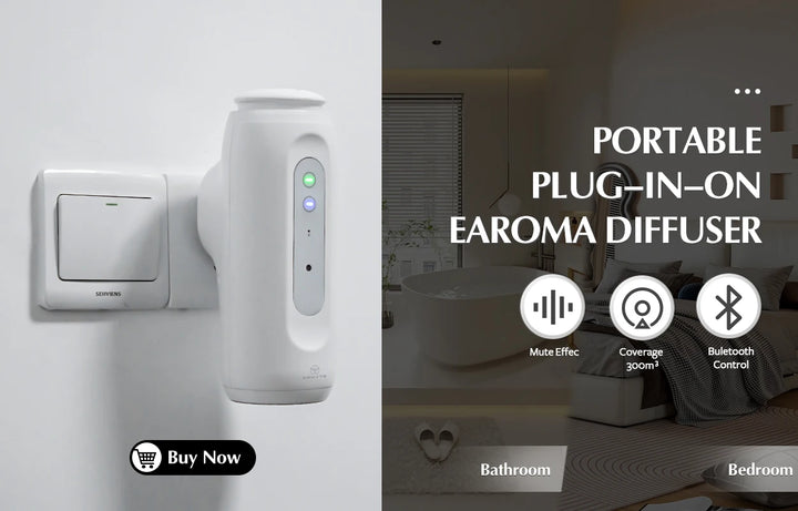 Namste Coverage 300m³  Aromatherapy machine Electric Fragrance Diffuser Bluetooth Home Air Freshener  Wall Mounted Air Purifier