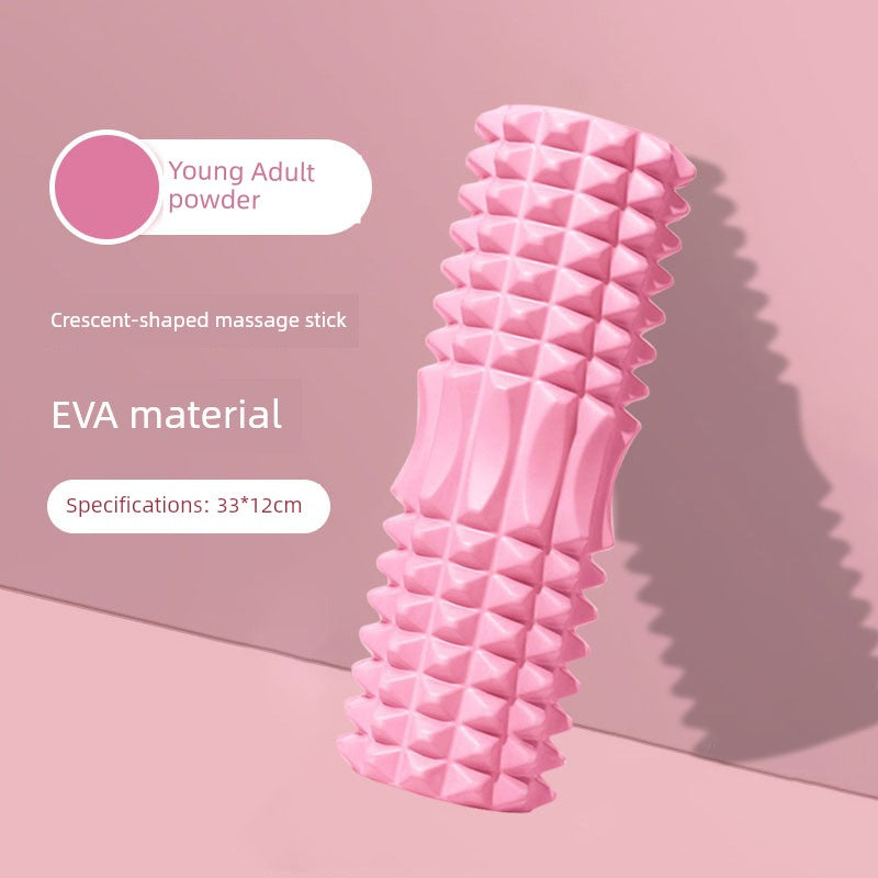 Foam Roller Roller Spiked Club Yoga Equipment Muscle Relaxation Roller Leg Slimmer Massage Shaft Foam Foam Roller