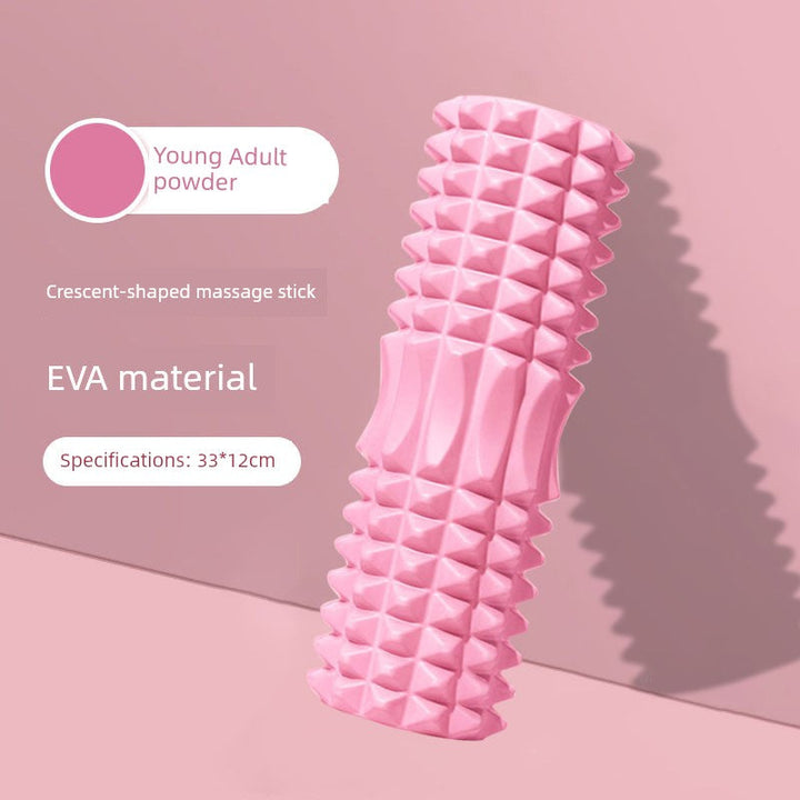 Foam Roller Roller Spiked Club Yoga Equipment Muscle Relaxation Roller Leg Slimmer Massage Shaft Foam Foam Roller