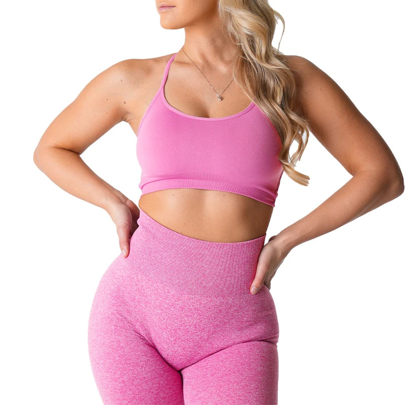 New Invincible Seamless Bra Spandex  Woman Fitness Elastic Breathable Breast Enhancement Leisure Sports Underwear