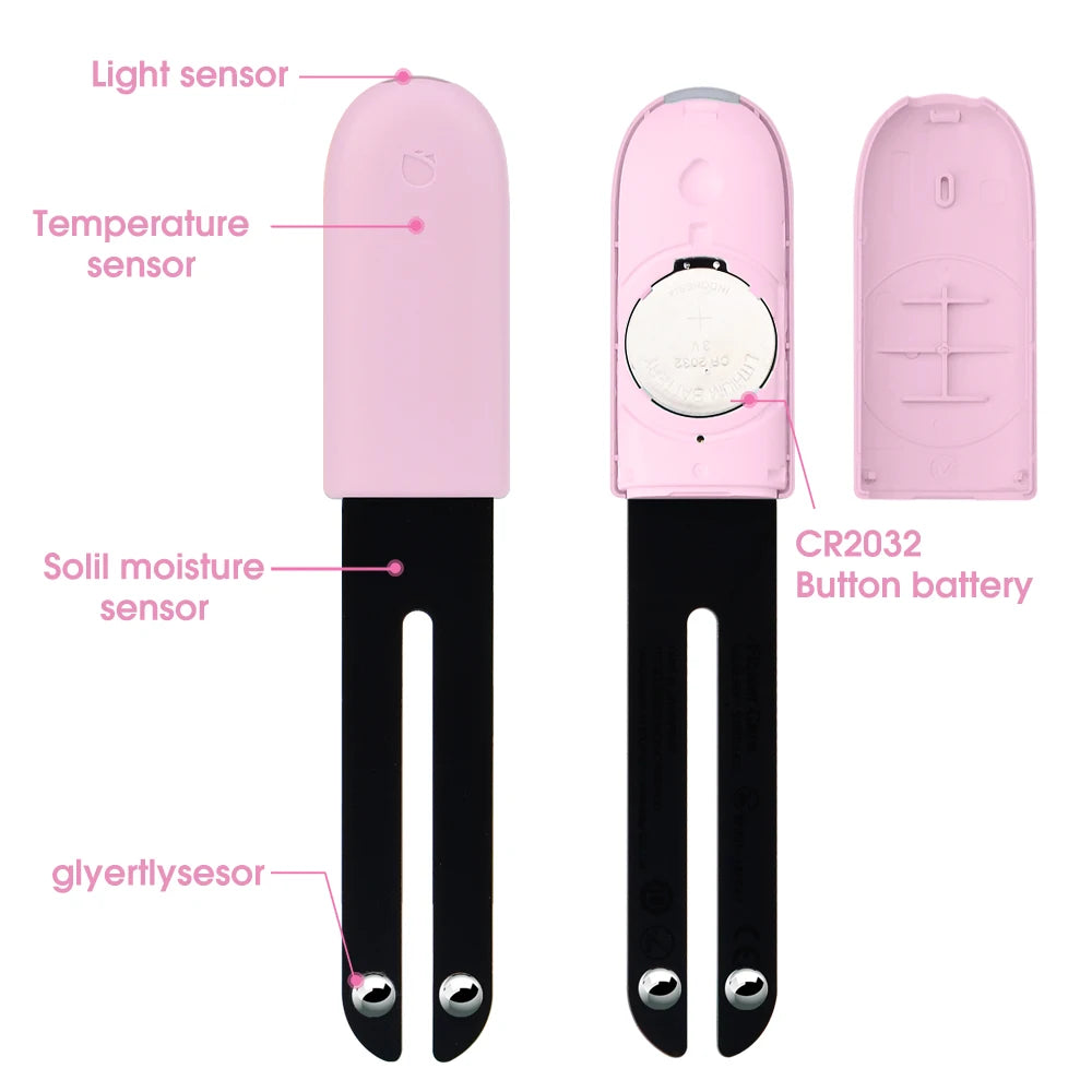 HHCC Flower Monitor Flora Garden Care Plant Grass Soil Water Fertility Smart Tester Sensor Flower Gardening Detector For Xiaomi