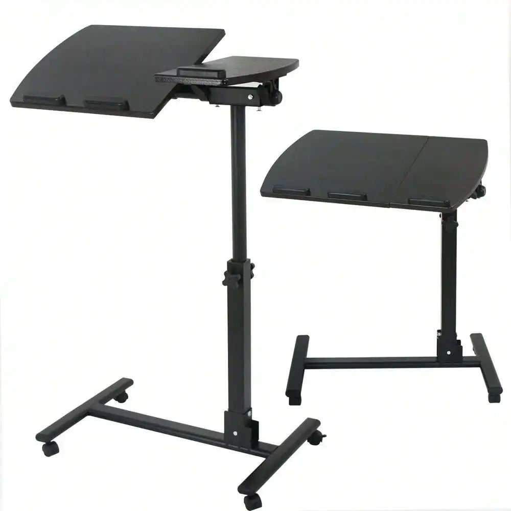 Mobile Rolling Laptop Table Adjustable