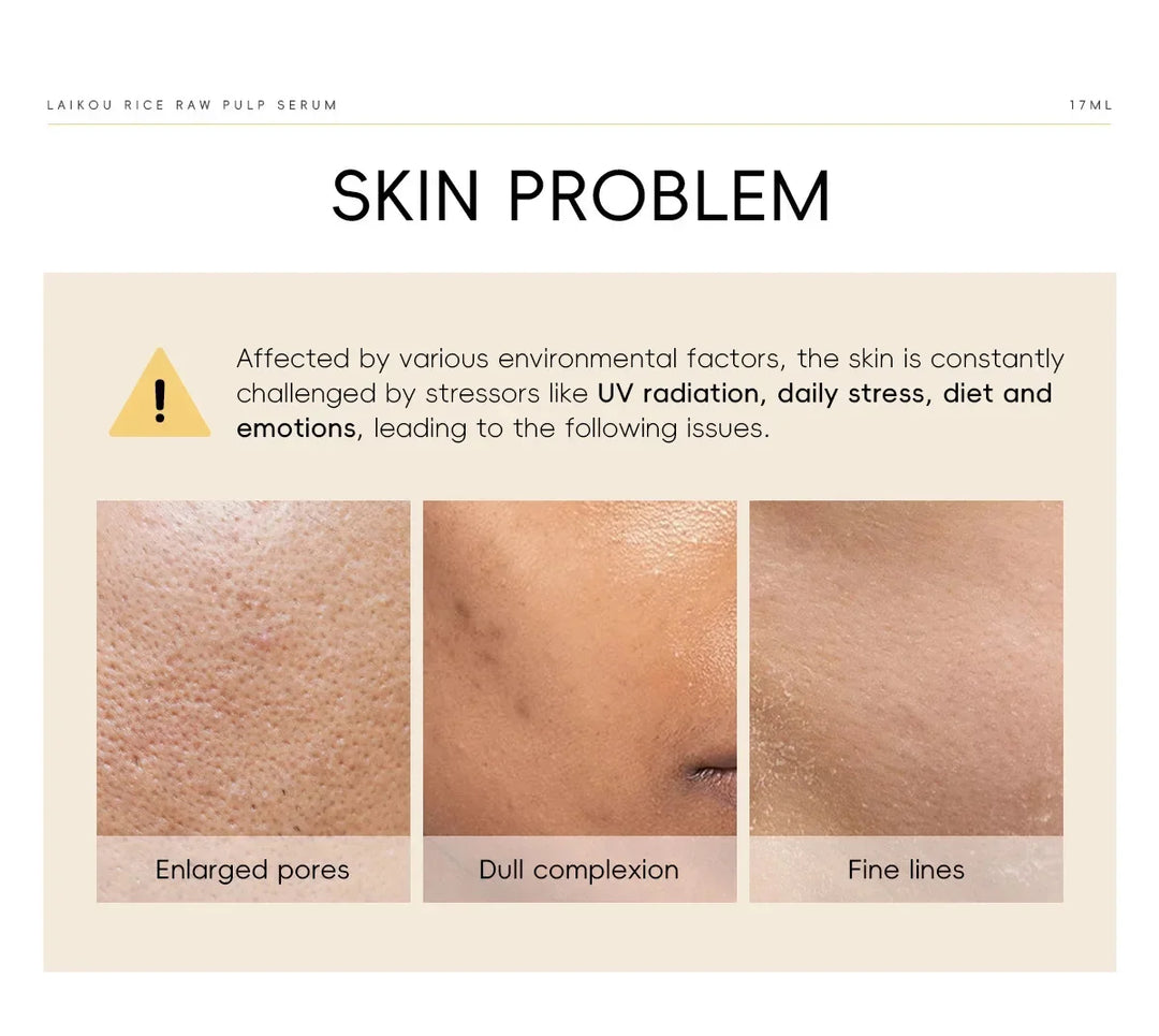 Pore Shrinking Facial Serum Repairing Acne Pit Tighten Large Pores Cream Moisturize Rejuvenation Skin Brighten Whitening Product