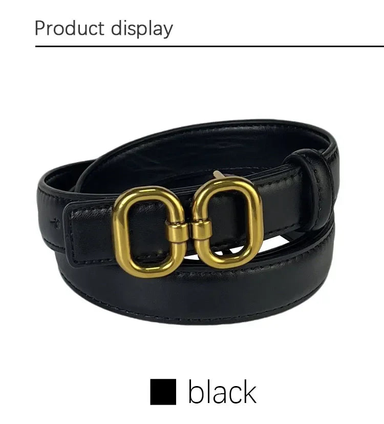 2025 luxury brand leather belt for men women designer alloy buckle waist strap female jeans trouser dress waistband