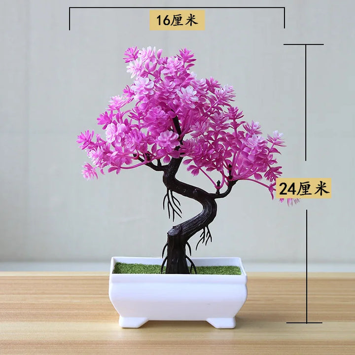 Mini Artificial Bonsai Tree Decoration