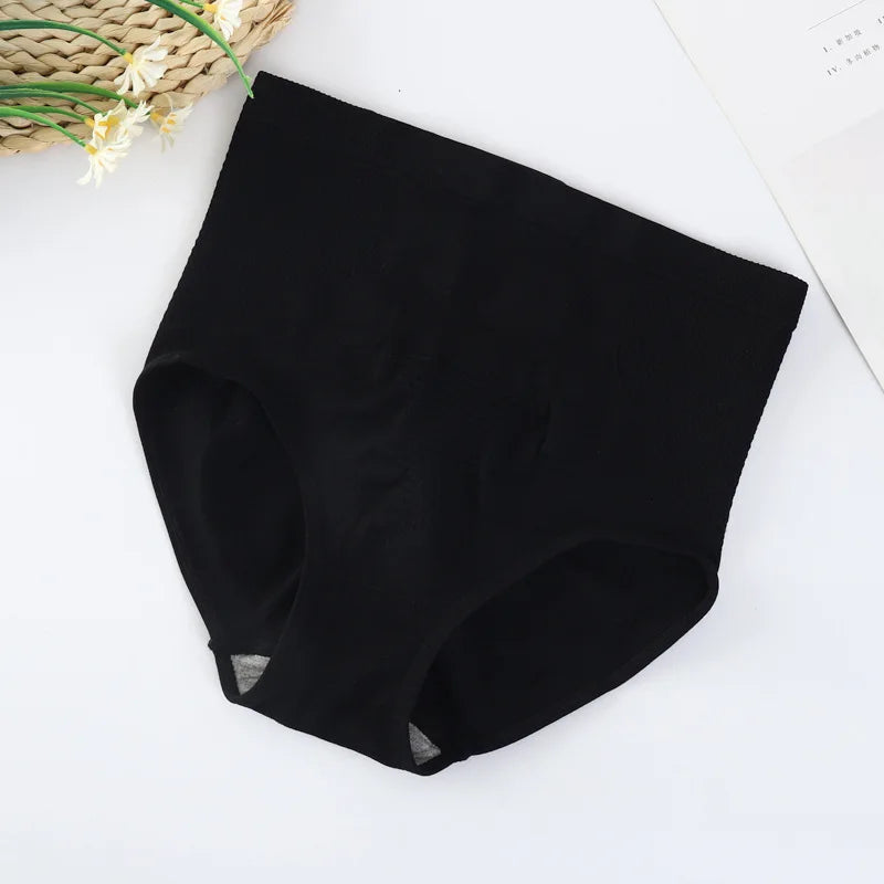 Bodyshaper High Waist Seamless Panties Women Underwear Anti-bacteria Soft Crotch Briefs for Female Intimates Lingerie Shapewear