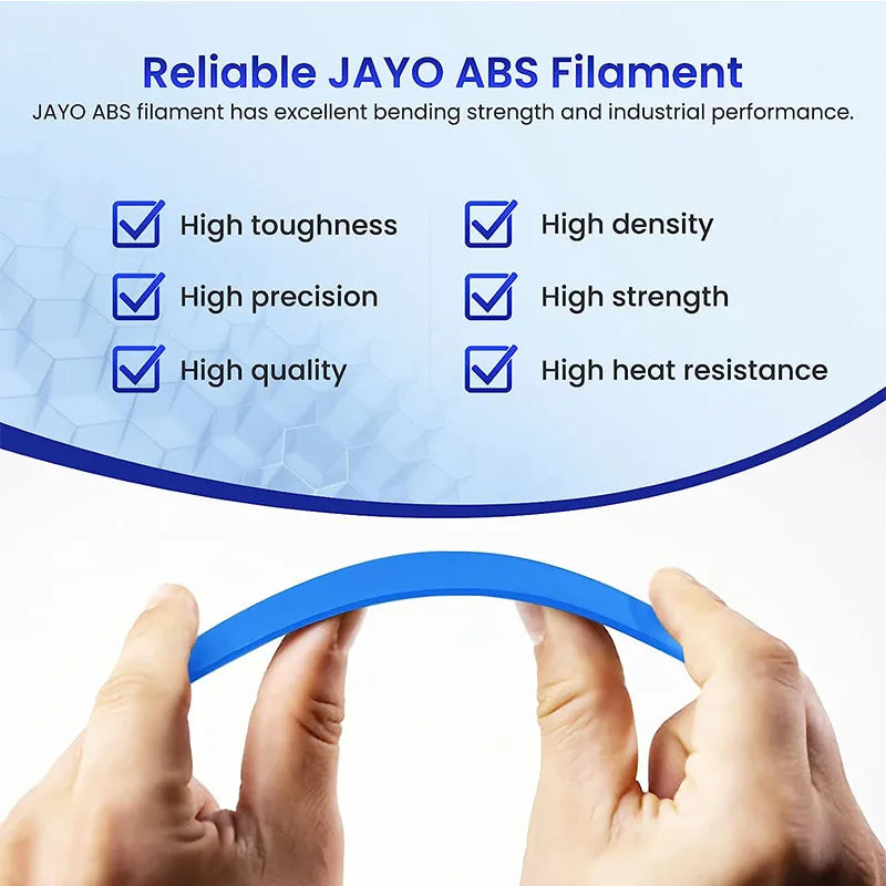 JAYO 5Rolls JAYO TPU SILK 98A 3D Filament Flexible 1.75mm+/-0.02mm 3D Printer SILK Texture Smooth High Quality New Fast Shipping