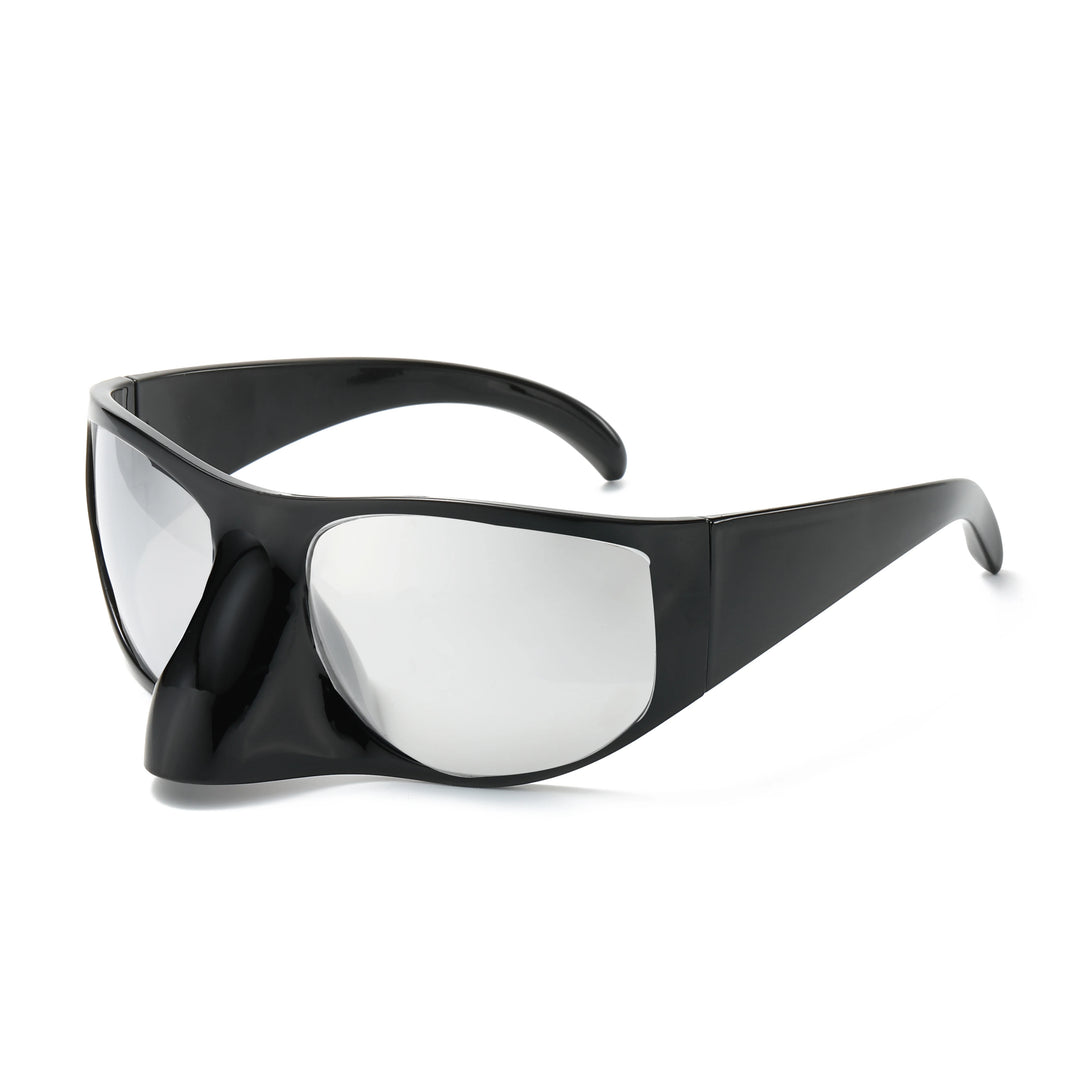 Y2K Oversized Luxury Brand Designer Nose Masked Sunglasses 2000'S  Suglasses Women 2023 Lentes De Sol Para Mujeres