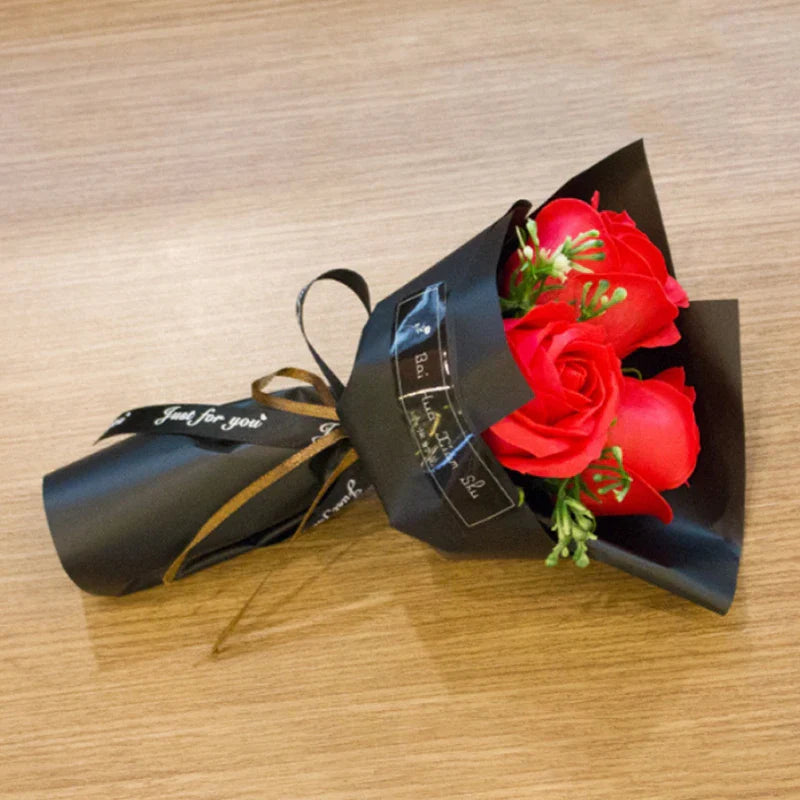 Valentine’s Day Rose Soap Bouquet Gift