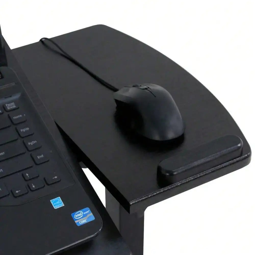 Mobile Rolling Laptop Table Adjustable