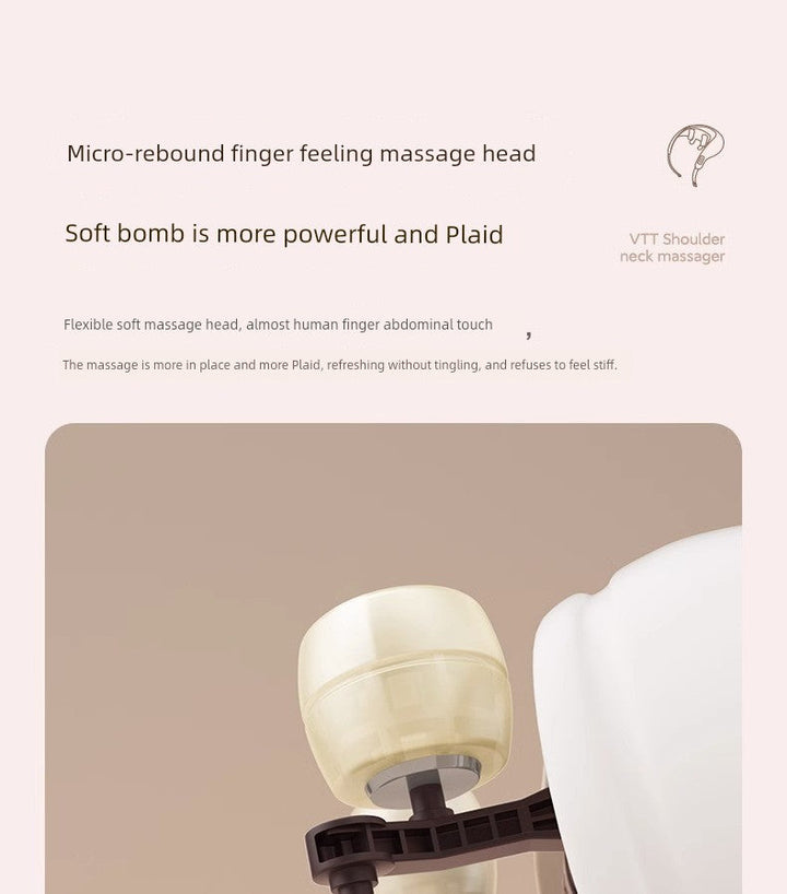 Mini Shoulder and Neck Massage Instrument Trapezoid Muscle Waist Back Neck Waist Back Neck Shoulder Neck Massager Acupuncture Massage