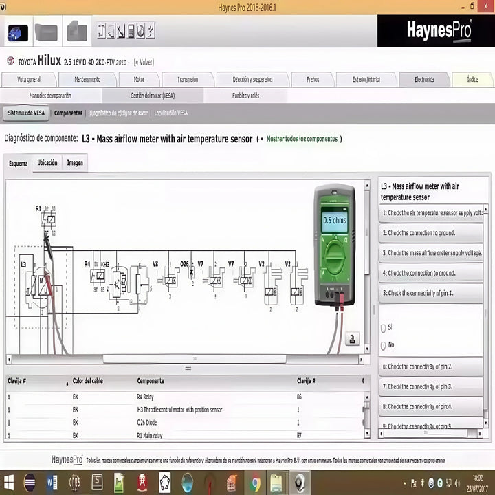 2025 Latest! HAYNES PRO Auto Repair Software Paired with IMMO SERVICE TOOL V1.2, Multi - brand Support, Powerful Functions