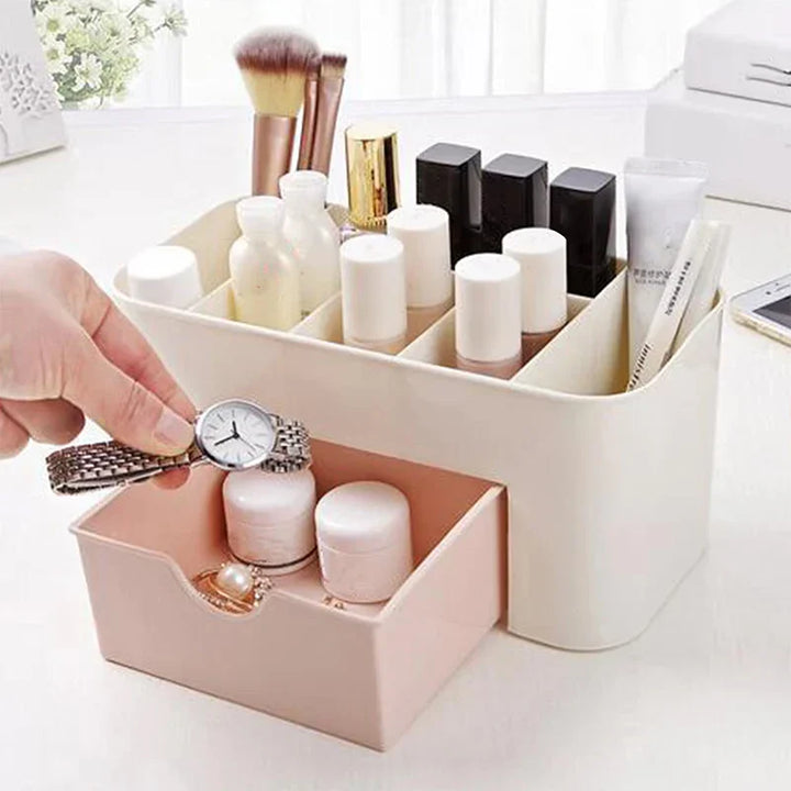 Double Layer Makeup Organizer